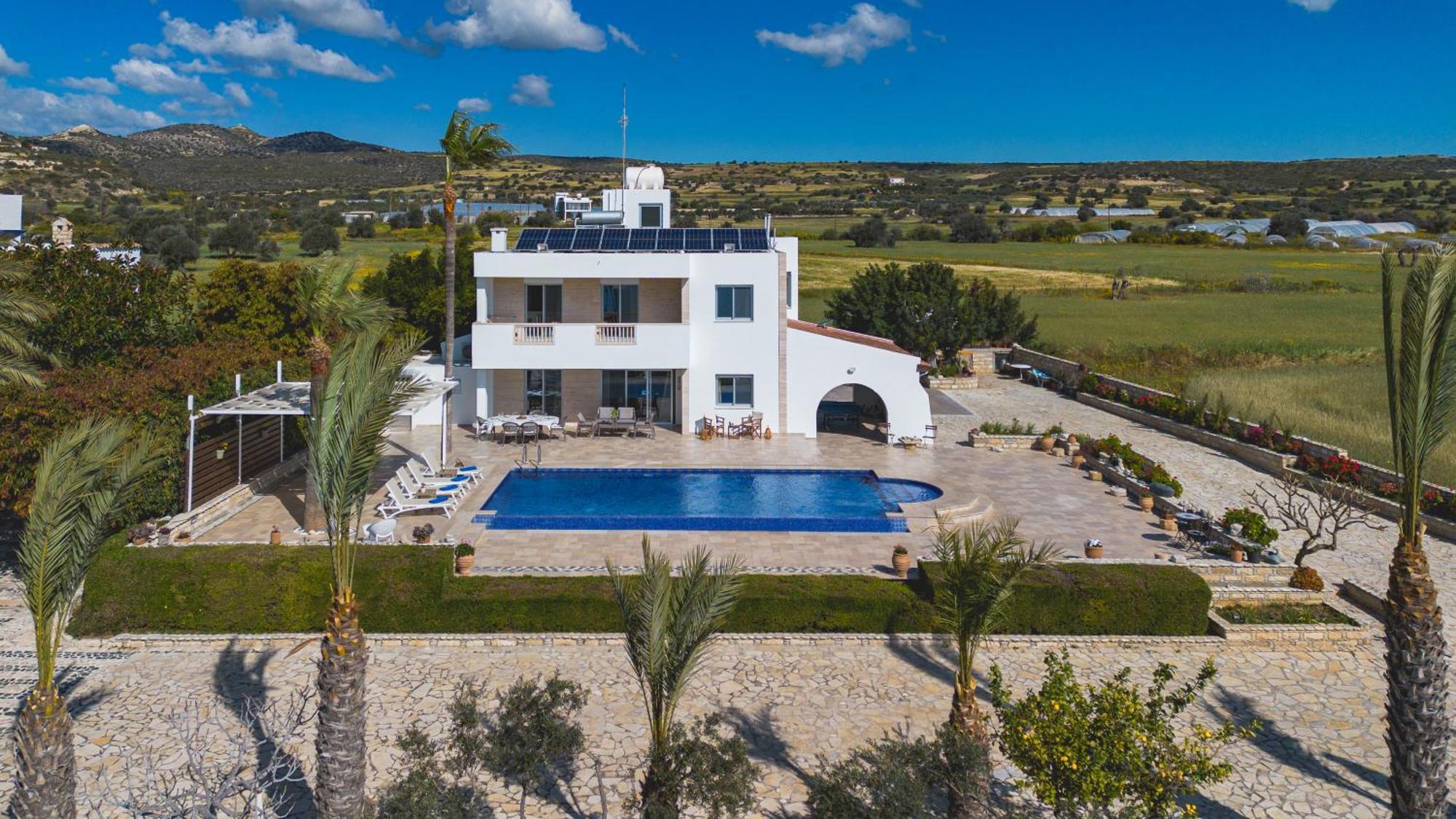 Villa Chrysta Agios Theodoros Esterno foto
